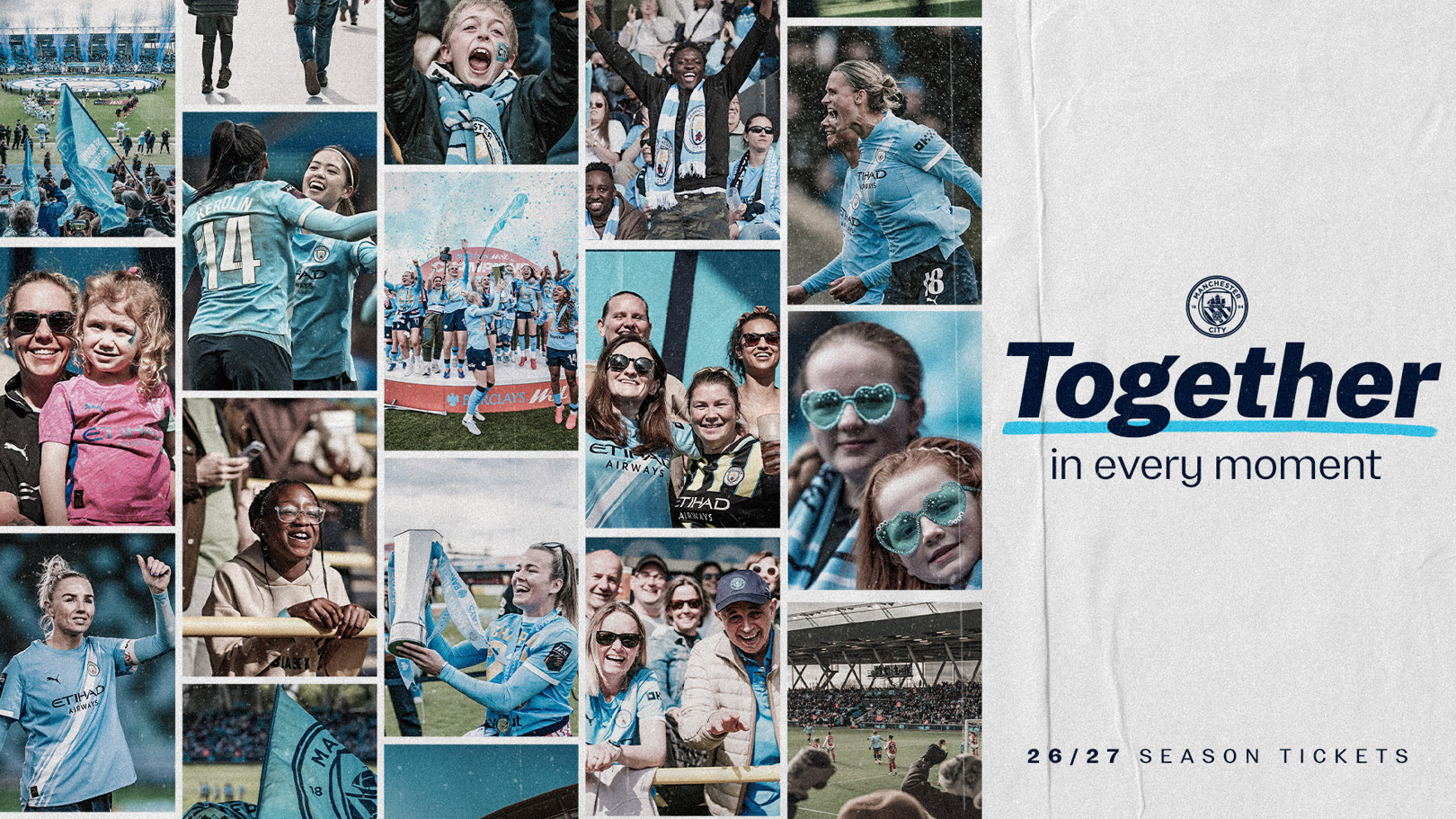 Together in every moment: 2026/27 Women's Season Tickets coming soon