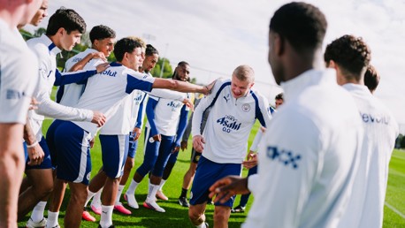 Training: All eyes on the 199th Manchester derby