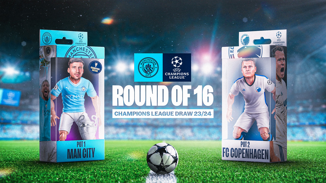 City discover Champions League last-16 opponents 