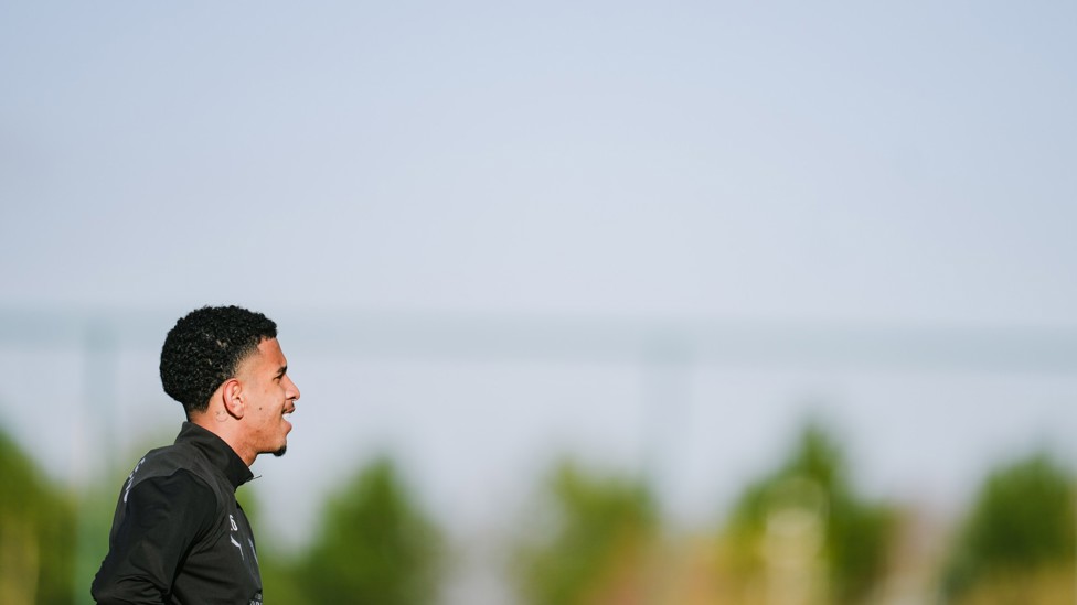 WING WIZARD : Savinho grabs a quick breather