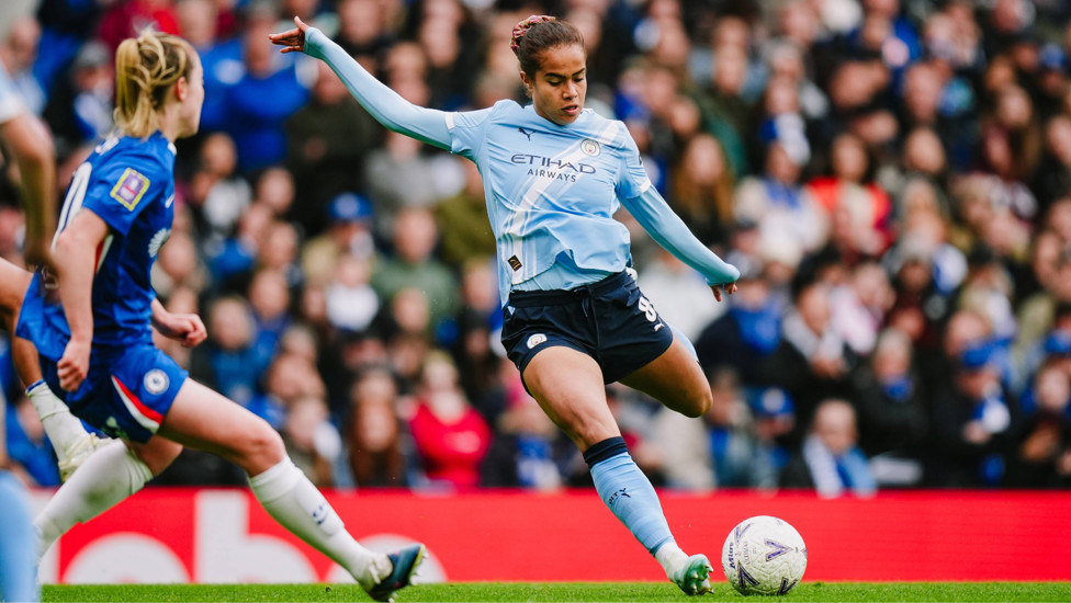 Accuracy : Mary Fowler makes an instant impact by getting on the scoresheet