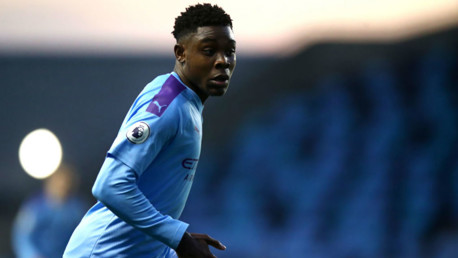 DANGER-MAN: Dele-Bashiru was a constant threat at the University of Bolton Stadium.
