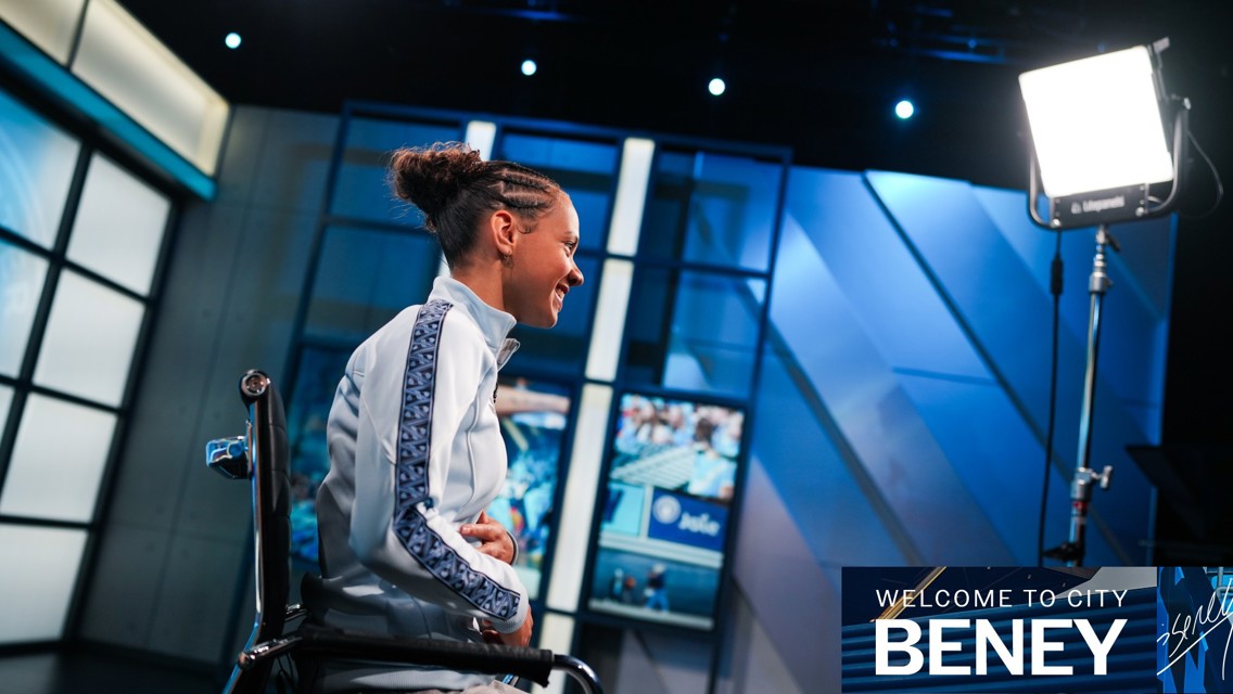 Beney: City is the best place for me 