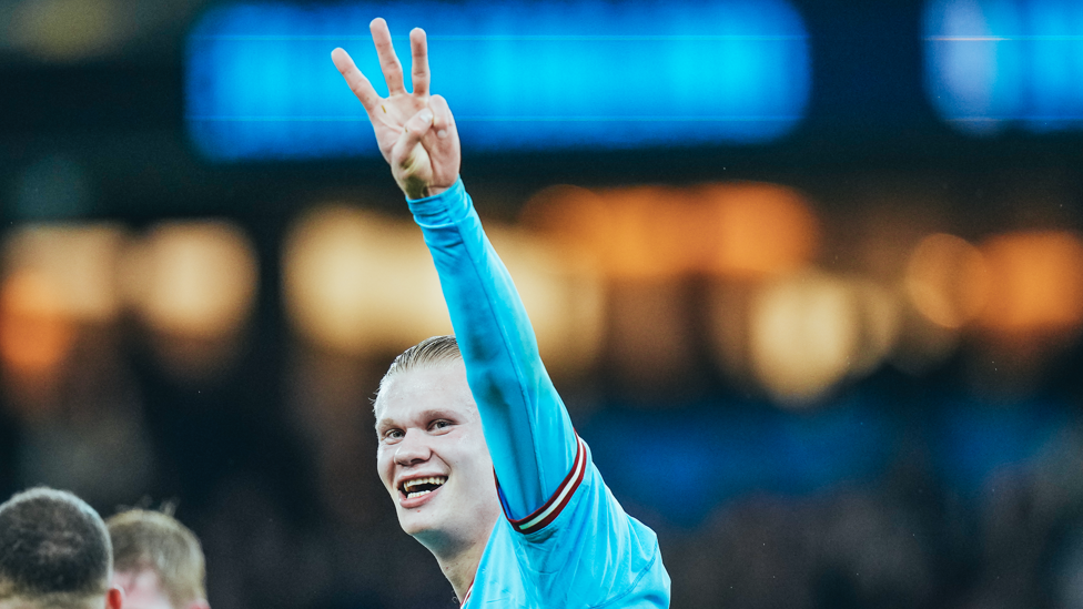 HAT-TRICK HERO : How many goals, Erling?