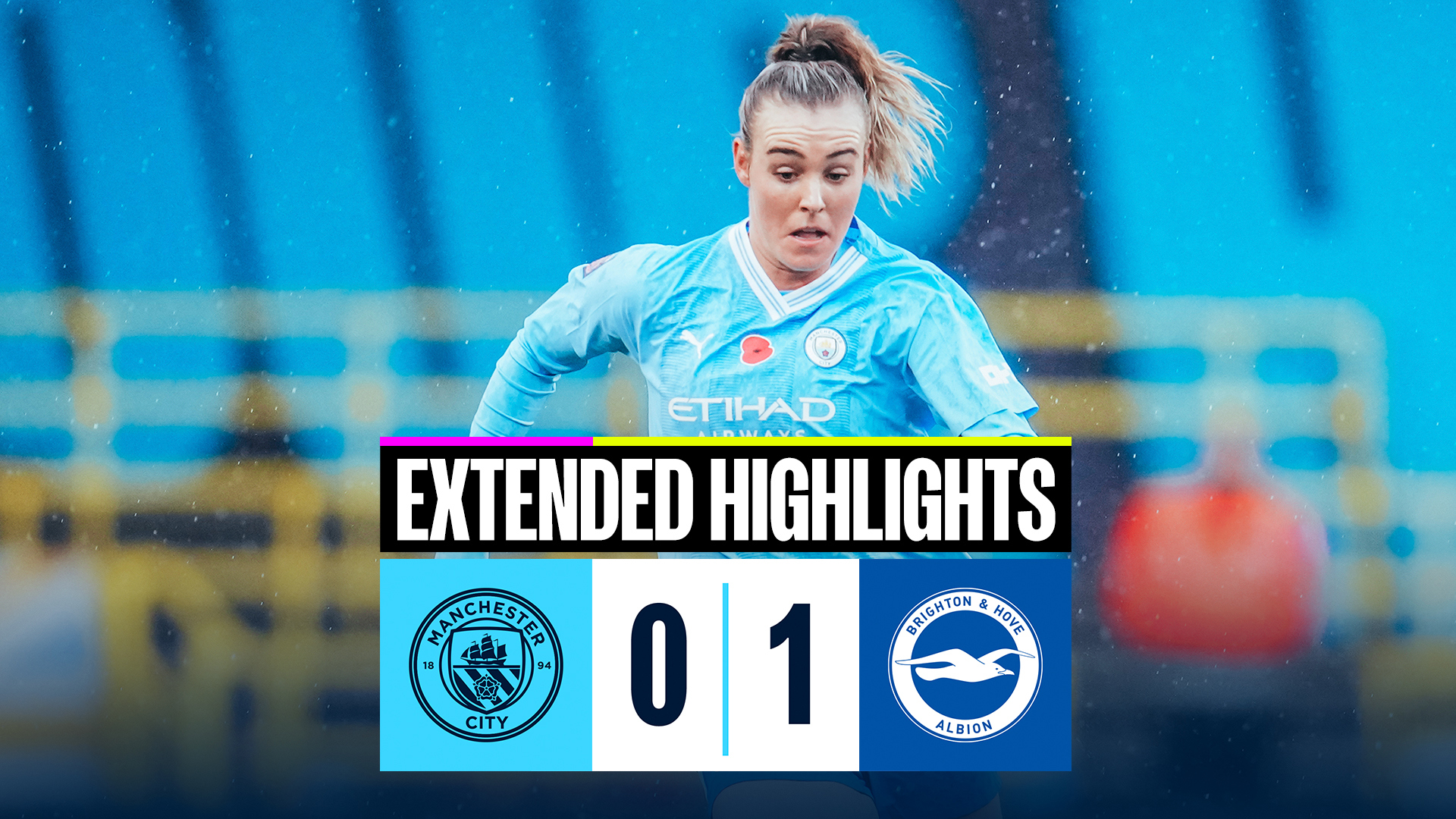 City 0-1 Brighton: WSL Highlights