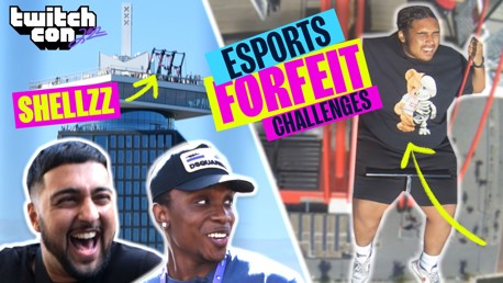 City eSports take on forfeit challenges at TwitchCon 2022
