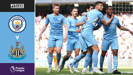 City 5-0 Newcastle: Pitcam highlights