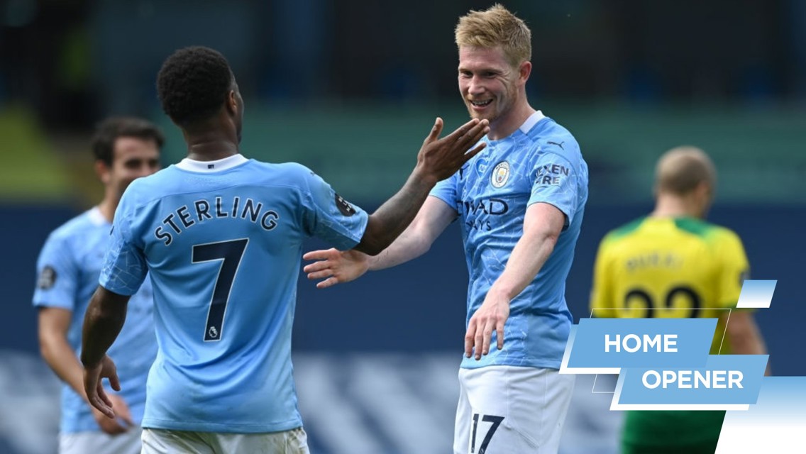 City v Norwich: Top 5 goals
