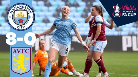 City 8-0 Aston Villa: Match highlights