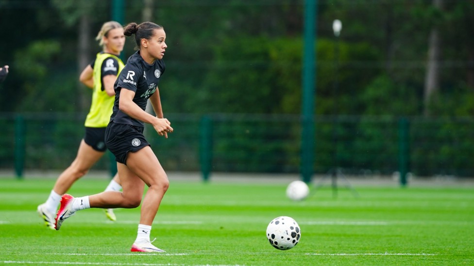 DRIVING FORCE: Kerstin Casparij and Iman Beney go through the gears.