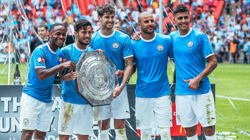 WHAT A START : Debutant Rodri helps City to Community Shield success in August 2019.
