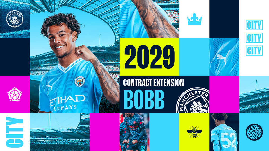 Bobb signs extension to City deal!