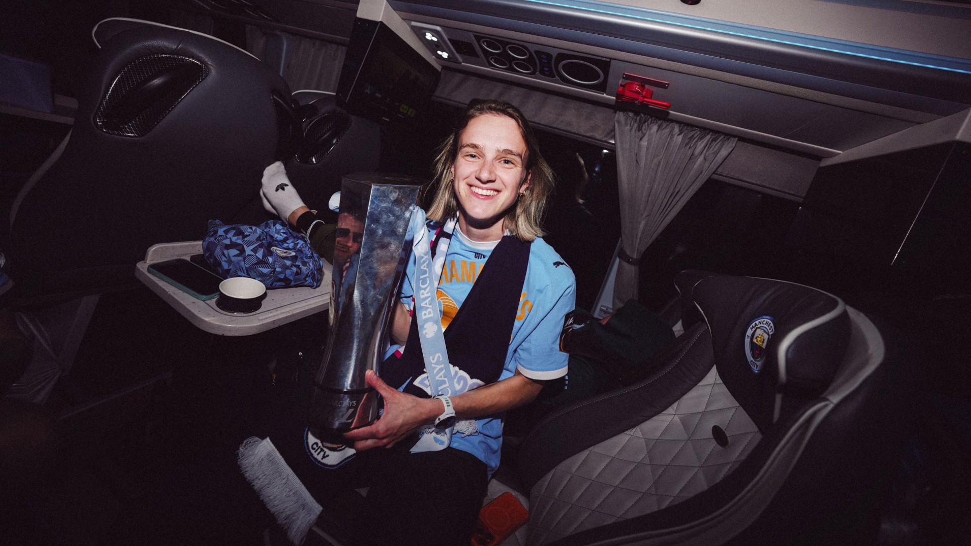 Wsl Bus Gallery: City bring the WSL title back to Manchester!