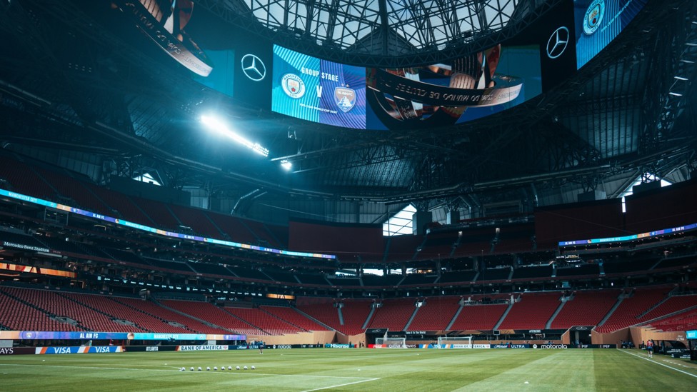 CALM BEFORE THE STORM  : The scene is set in Atlanta. 