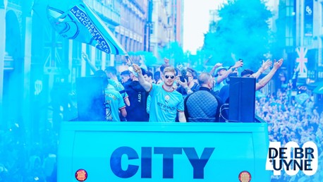 Los 400 partidos de De Bruyne con el City