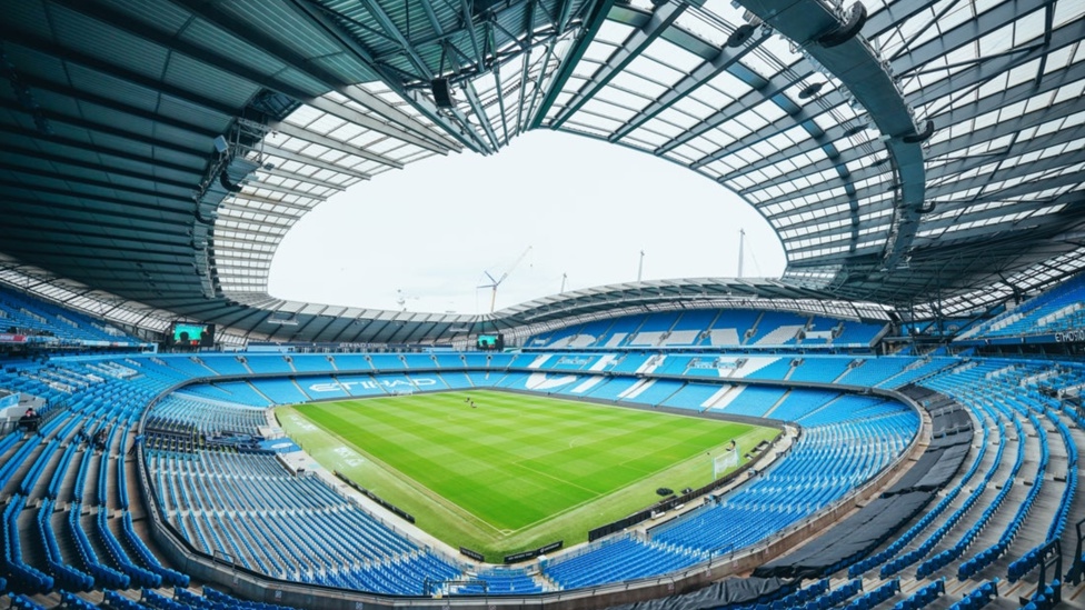 HOME: The Etihad awaits City's penultimate home match of the 2023/24 Premier League season