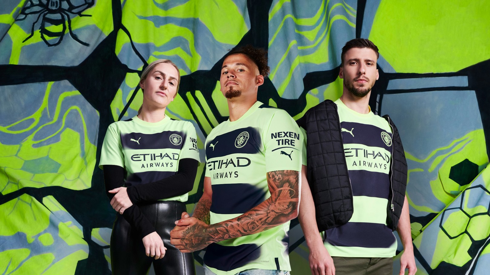 PUMA's new football kits evolve from the culture of the cities