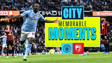City's best home Premier League moments against Bournemouth
