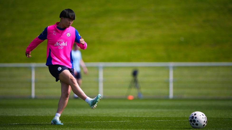 WORK IN PROGRESS: Aoba Fujino, hoping to help down Liverpool