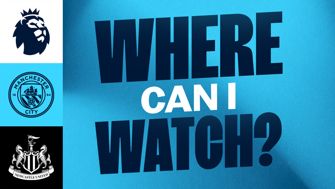 How can I watch City v Newcastle on TV?