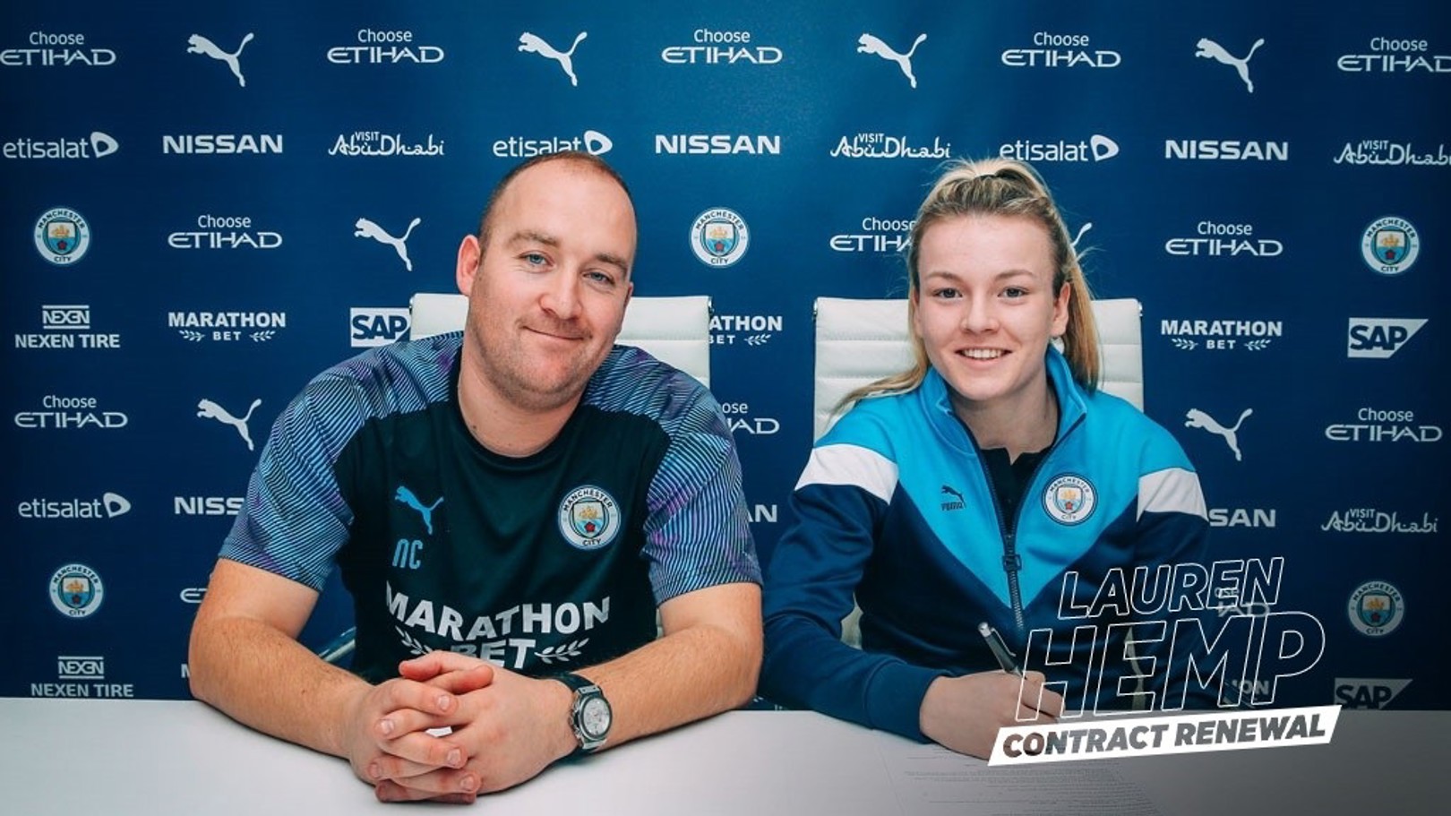 Lauren Hemp prolonge avec City