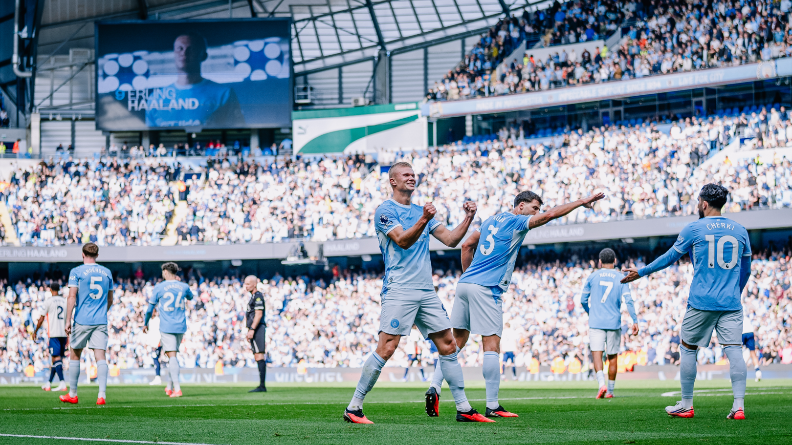 Haaland completes Premier League set by scoring against Sunderland