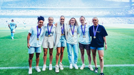 Gallery: City’s Lionesses celebrate Euros success at Etihad Stadium