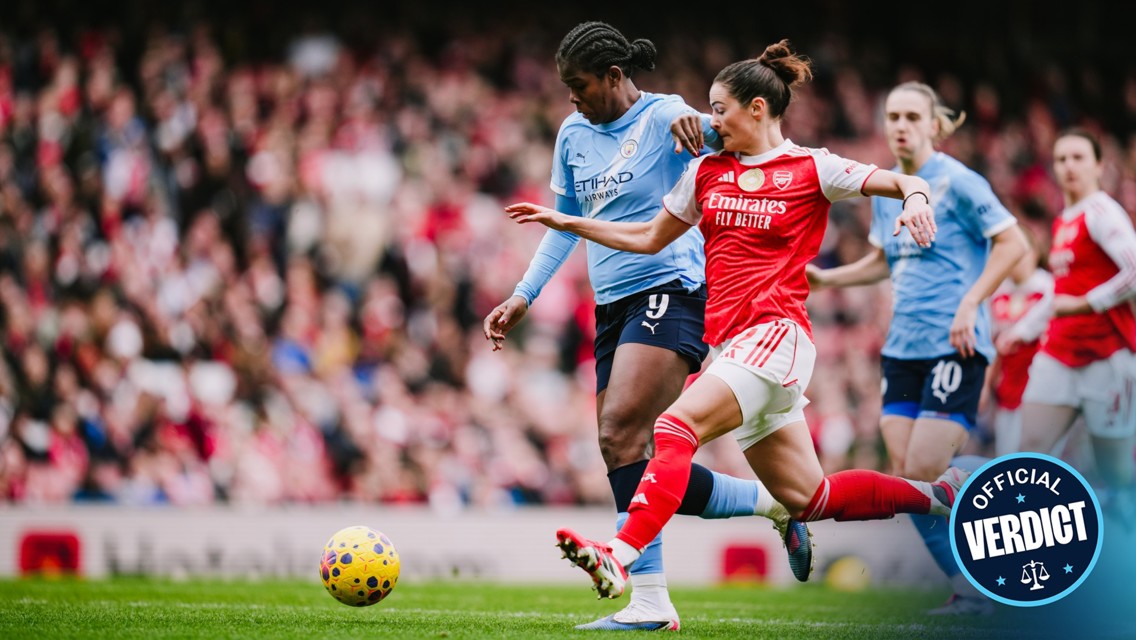 City’s denied record-equalling win by loss to Arsenal