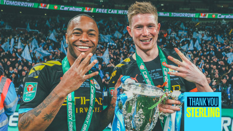 Raheem Sterling's City career in numbers