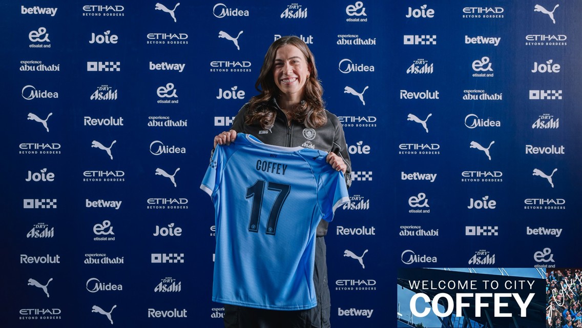 Watch our new signing at the Etihad on 1 February! 