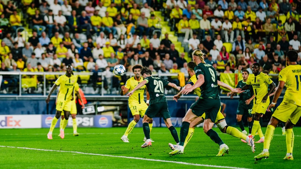 BRILLIANT BERNARDO : Heads in our second!