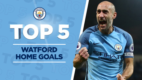 CITY VS WATFORD: TOP 5 GOLS
