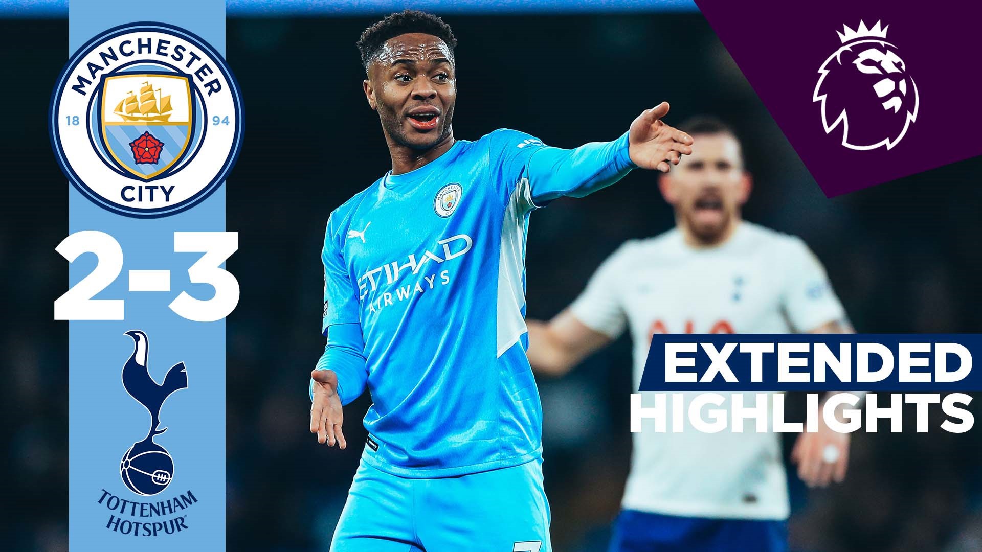  City 2-3 Spurs: Extended highlights