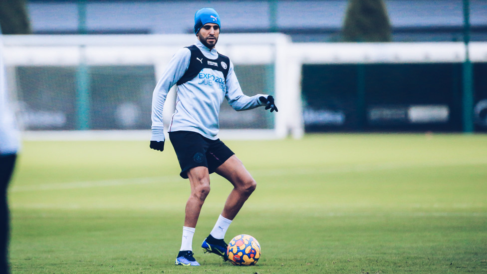Our top scorer. Riyad Mahrez