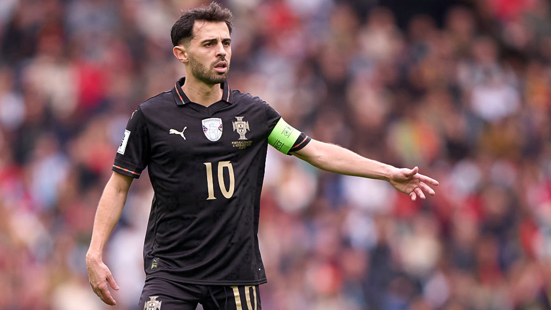 LEADING MAN: Skipper Bernardo Silva