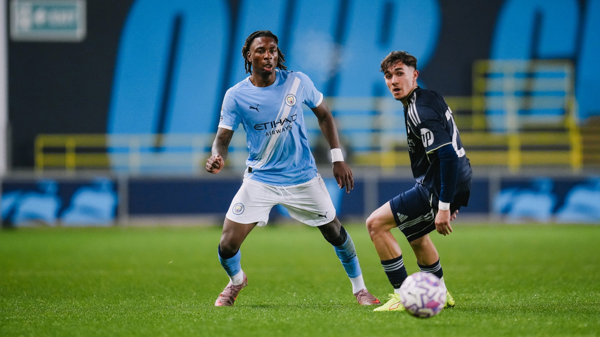 BATTLING : Brooklyn Nfonkeu in action.