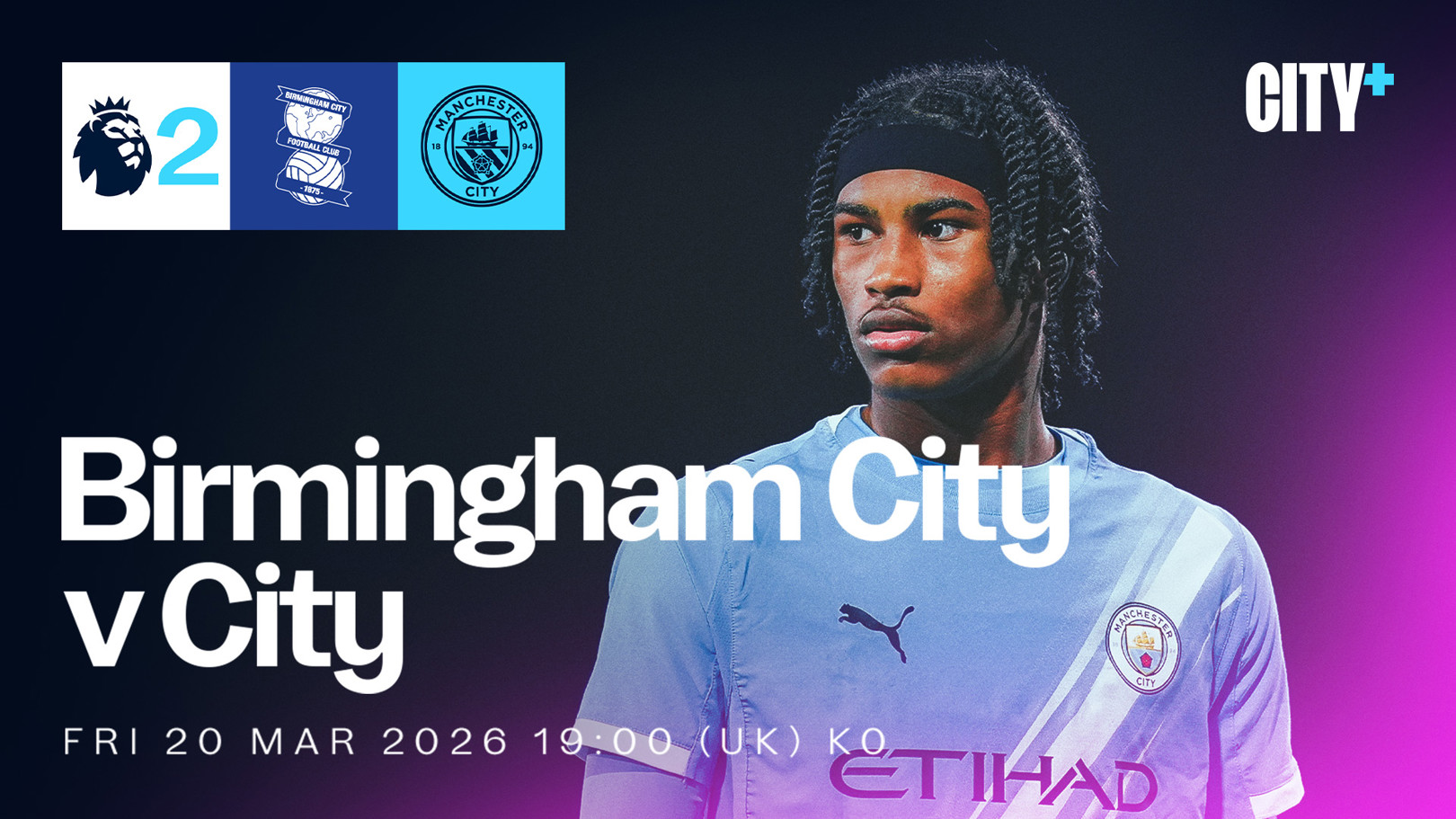 Watch City's PL2 clash at Birmingham live on CITY+