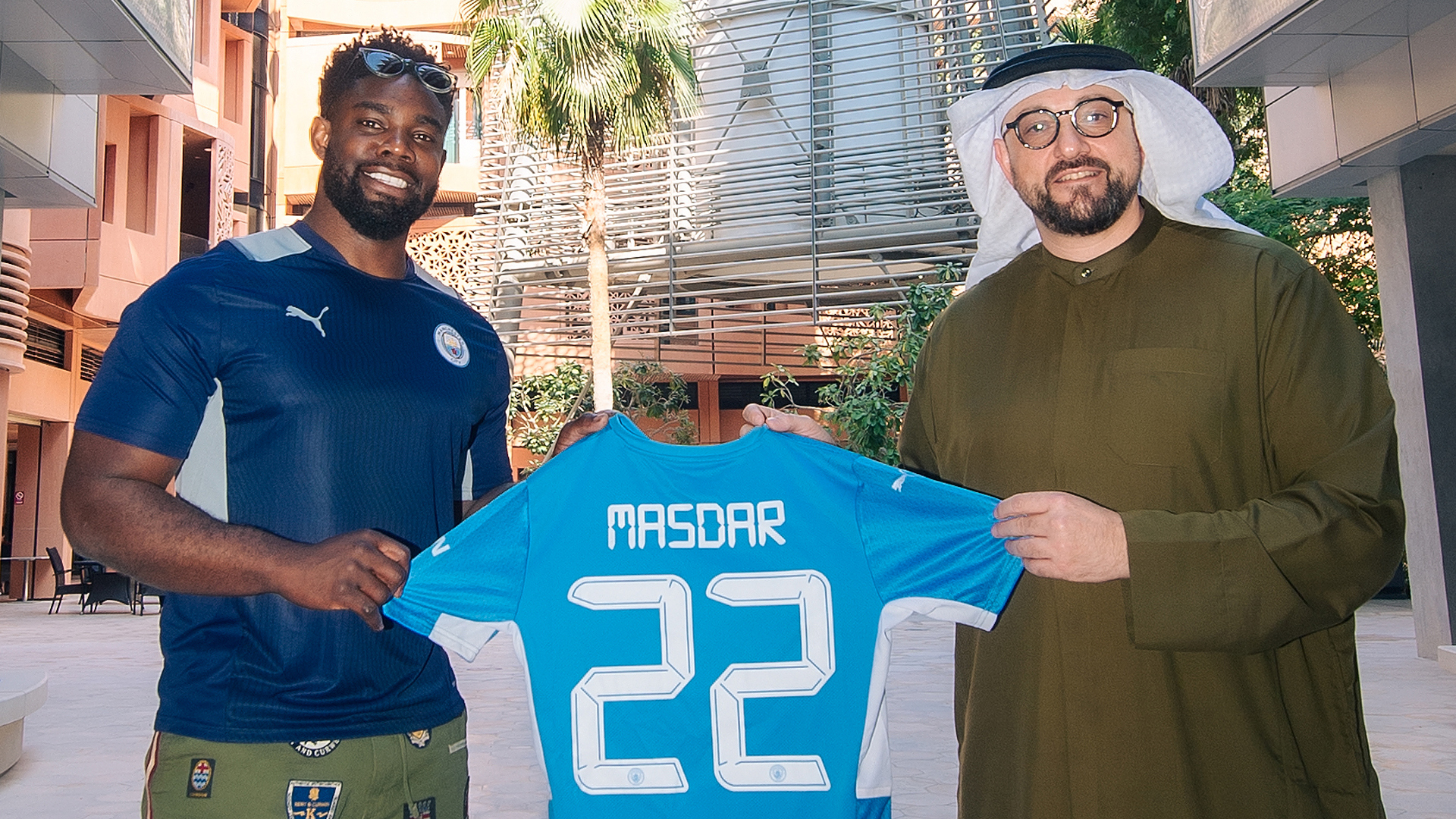 
                        Manchester City announce global partnership with Masdar 
                