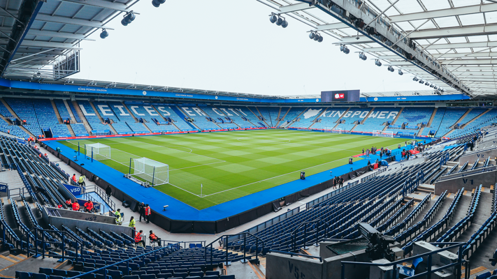 FIT FOR KINGS: Leicester's King Power Stadium hosts the Community Shield.