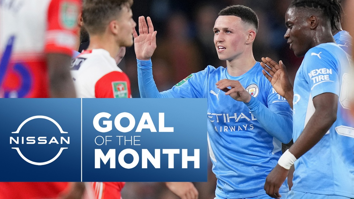 Nissan Goal of the Month: September vote now open