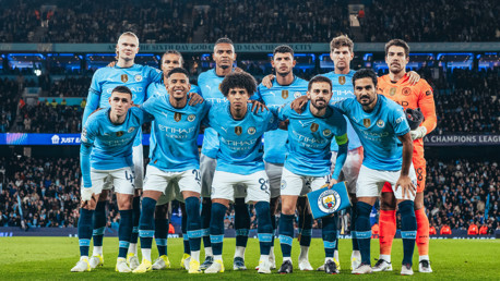 STRIKE A POSE: The starters.