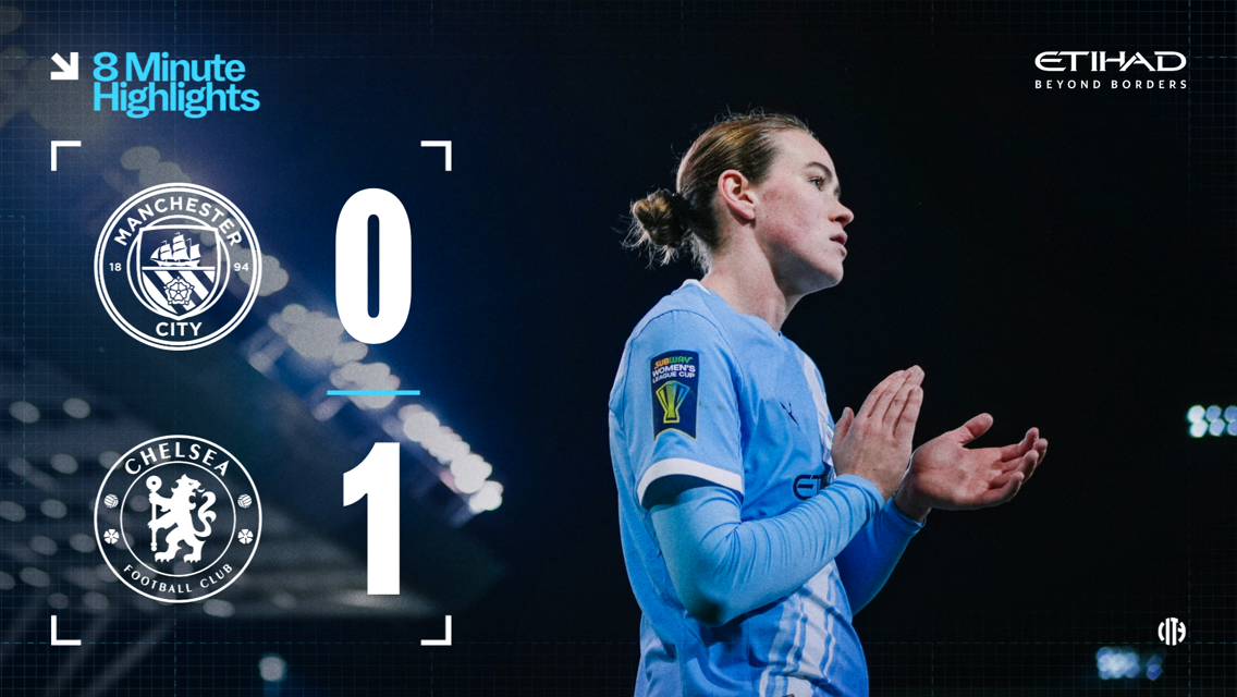 8-minute highlights: City 0-1 Chelsea