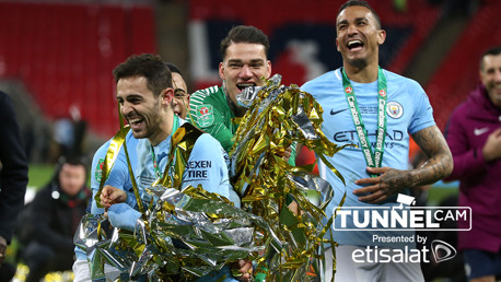 TUNNEL CAM: Carabao Cup final