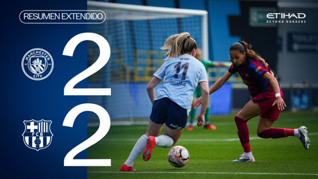 City 2-2 Barcelona: resumen 