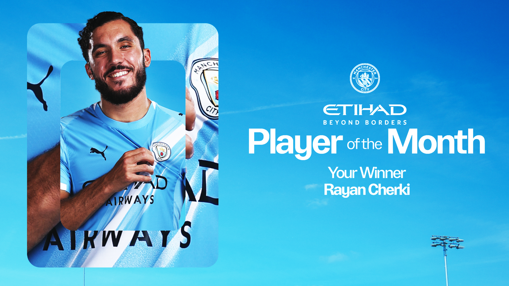 Cherki voted Etihad Player of the Month for December