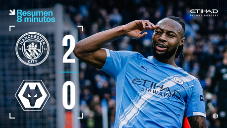 City 2-0 Wolves: resumen amplio
