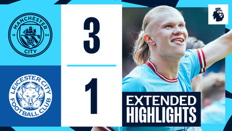 City 3-1 Leicester City: Extended highlights