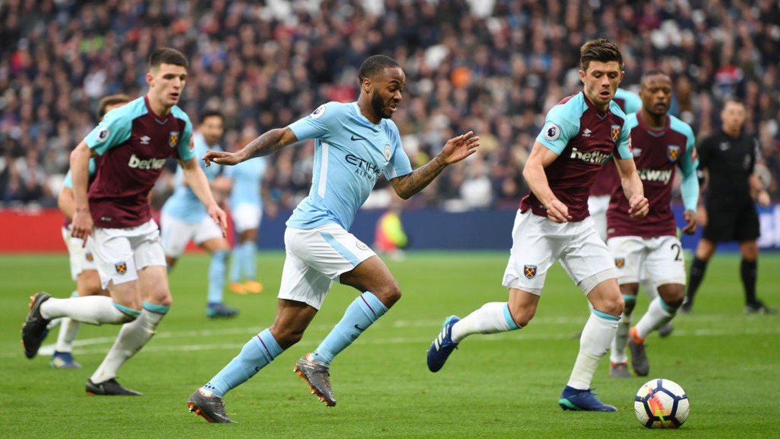 INFLUENCER: There were two assists in ten minutes from Raheem Sterling.