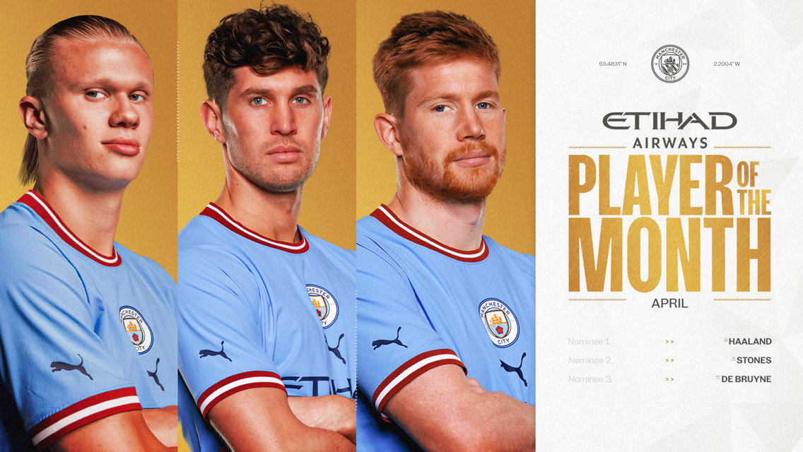 Etihad Player of the Month: votaciones de abril
