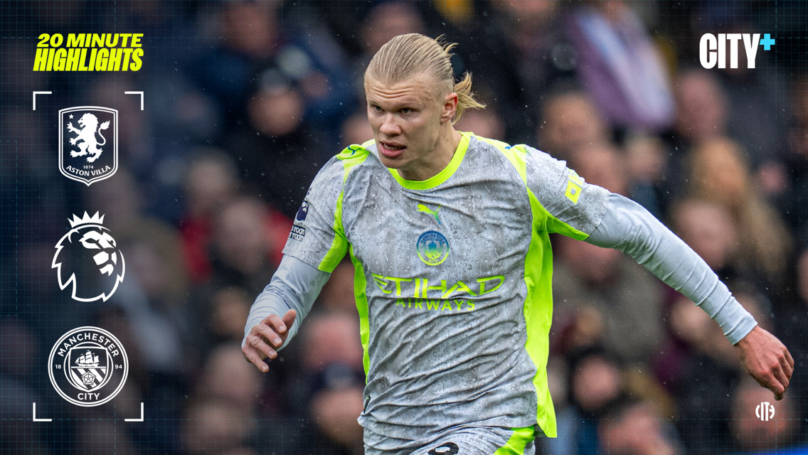 Aston Villa 1-0 City: 20-minute highlights